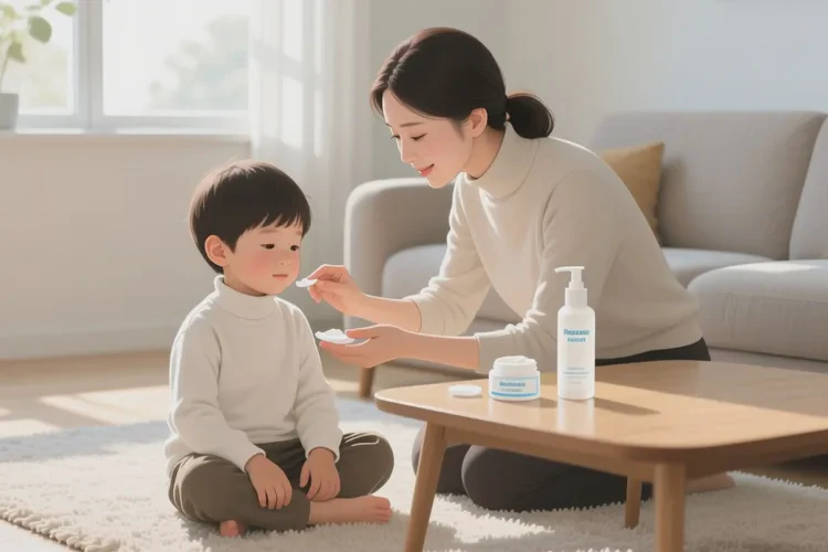 孩子脖子上容易起湿疹能不能治愈(图2)