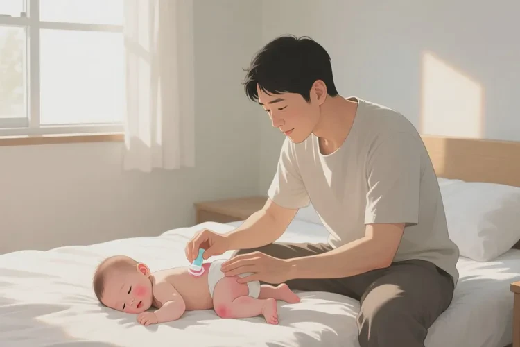 孩子屁股上容易起湿疹能不能治愈(图2)