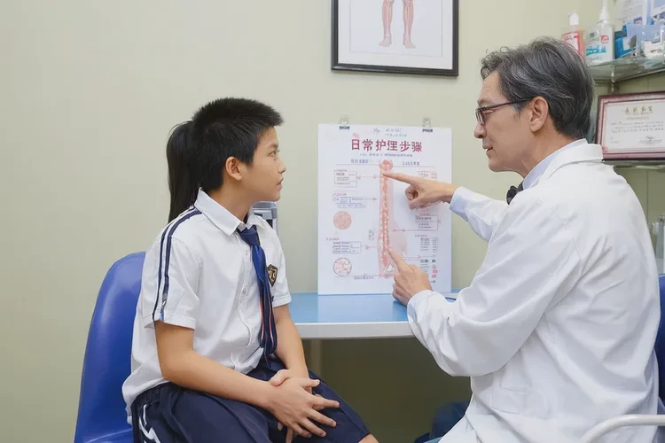 中学生肚子上容易长湿疹能根治吗(图2)