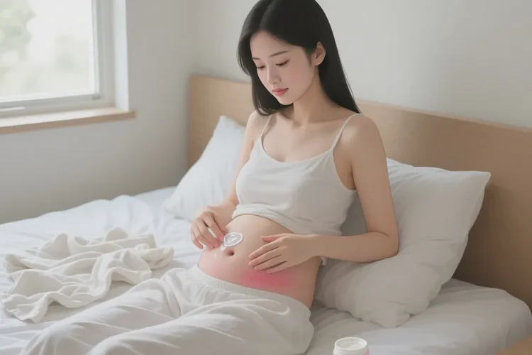 女人肚子上经常起湿疹可不可以治愈(图1)