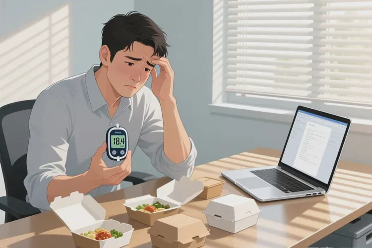 29岁中午血糖18.4是怎么回事(图1)