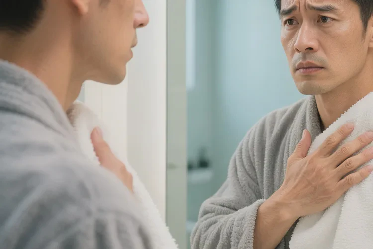 男生脖子起湿疹能根治吗(图2)