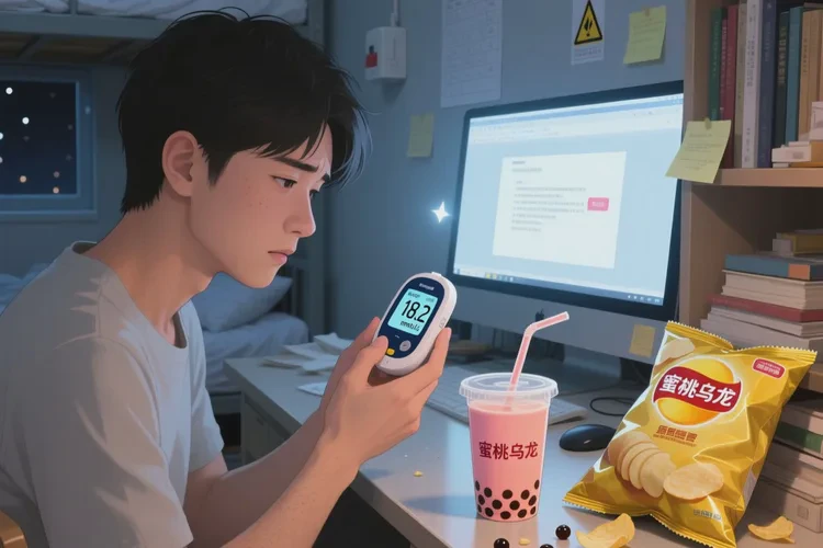 29岁晚上血糖17.9是怎么回事(图1)