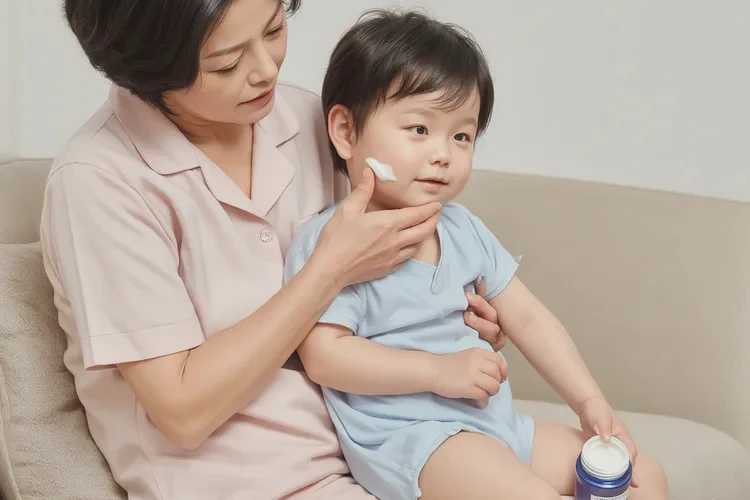 小儿全身偶尔长湿疹能根治吗(图1)