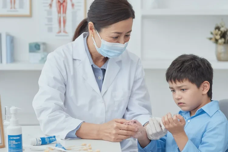 少儿手上容易长湿疹能够根治吗(图4)