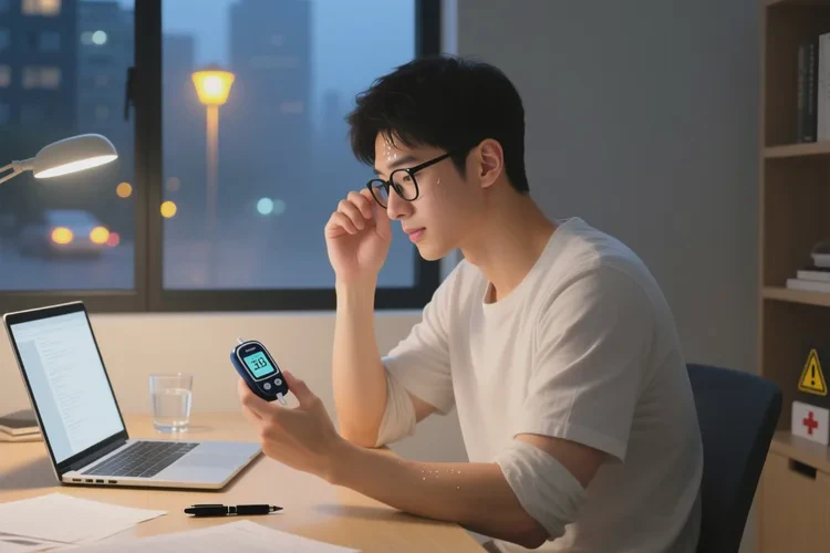 29岁晚上血糖18.4是怎么回事(图1)