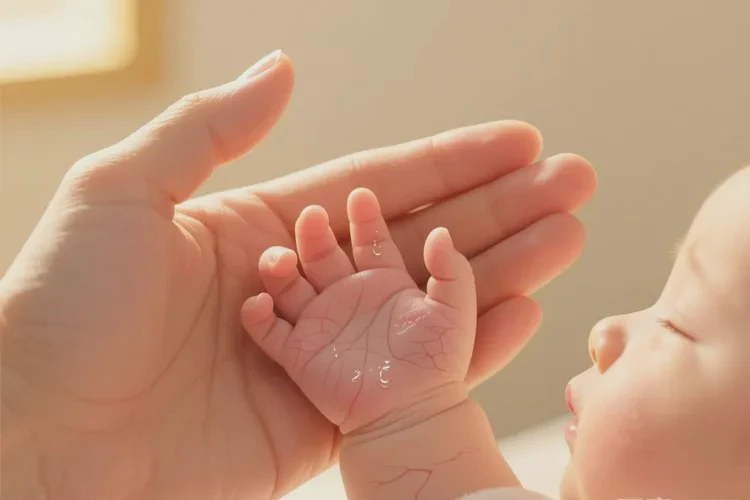 婴儿手上有湿疹可以根治吗(图1)