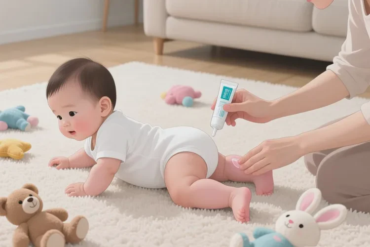 宝宝小腿上出湿疹可以根治吗(图3)