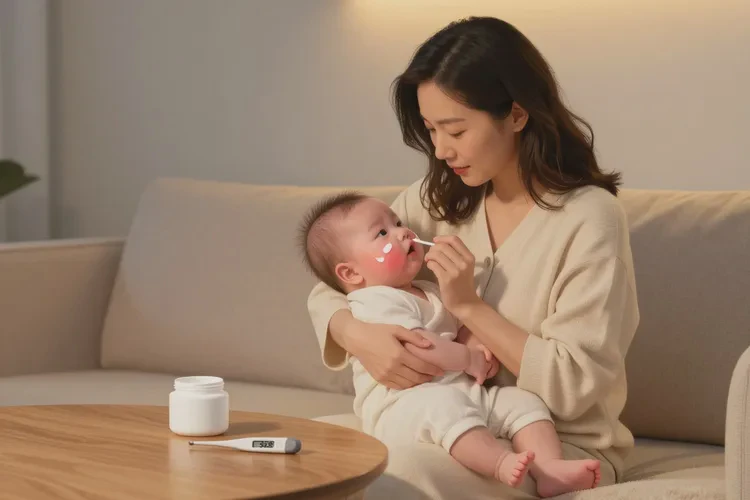 孩子面部出现湿疹能不能治愈(图1)