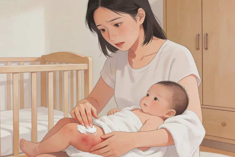 婴儿全身偶尔起湿疹能不能治愈(图1)