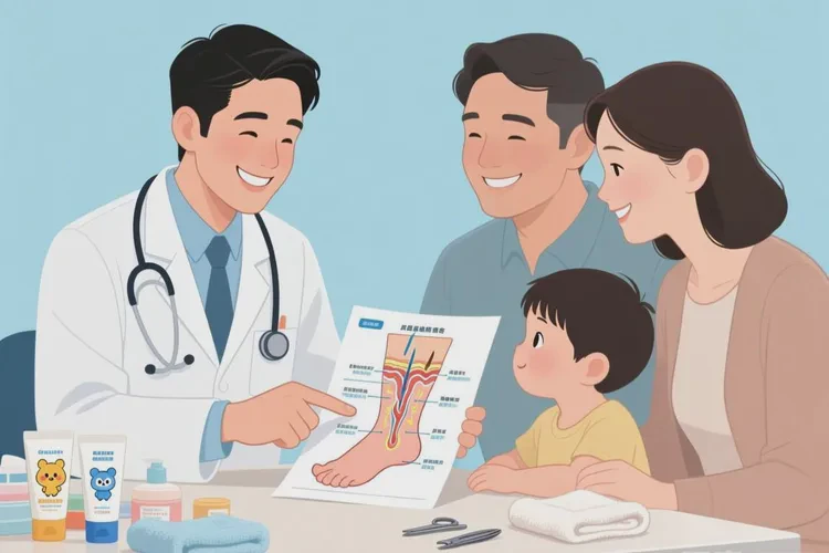 儿童脚上偶尔起湿疹能不能治愈(图4)