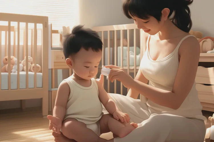 儿童肚子上偶尔起湿疹可以根治吗(图1)