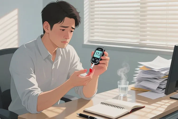 29岁中午血糖17.3是怎么回事(图1)