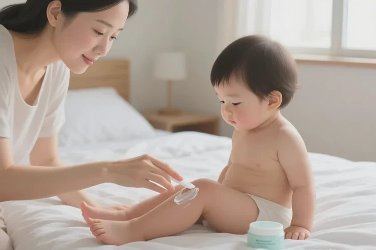 儿童大腿偶尔长湿疹能不能治愈(图1)