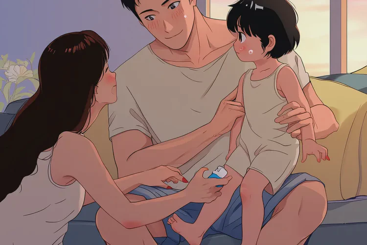 儿童全身偶尔起湿疹可以根治吗(图1)