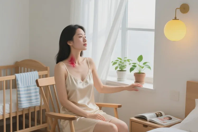 哺乳期妈妈脖子容易起湿疹可不可以治愈(图1)