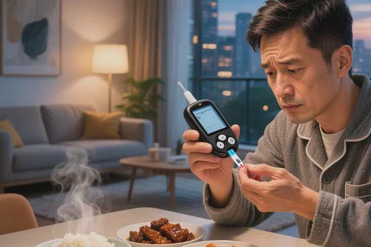 30岁晚餐血糖7点6是怎么回事(图1)