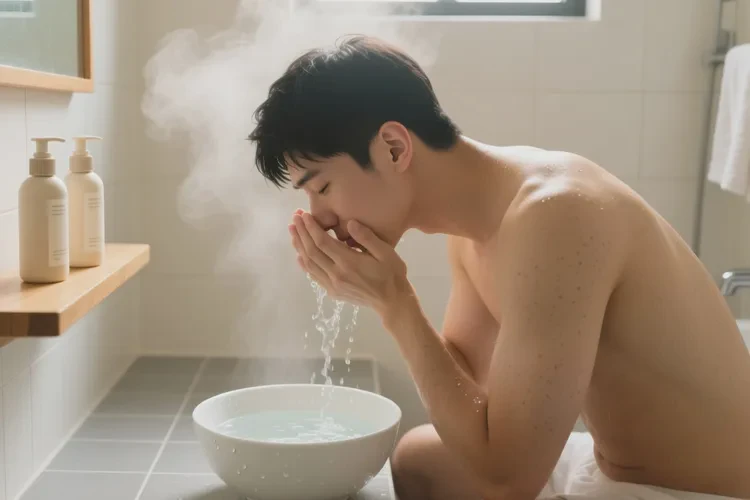 男人面部长湿疹可不可以治愈(图1)