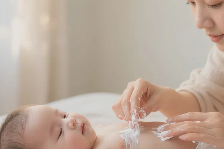 新生儿手臂上出现湿疹能根治吗(图1)