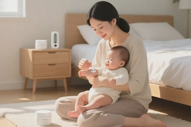 宝宝四肢有湿疹可以根治吗(图1)