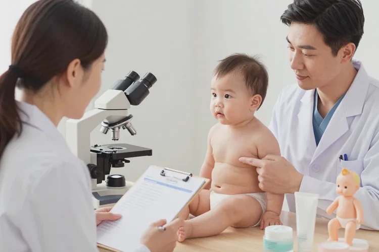 孩子屁股上出湿疹能不能治愈(图3)