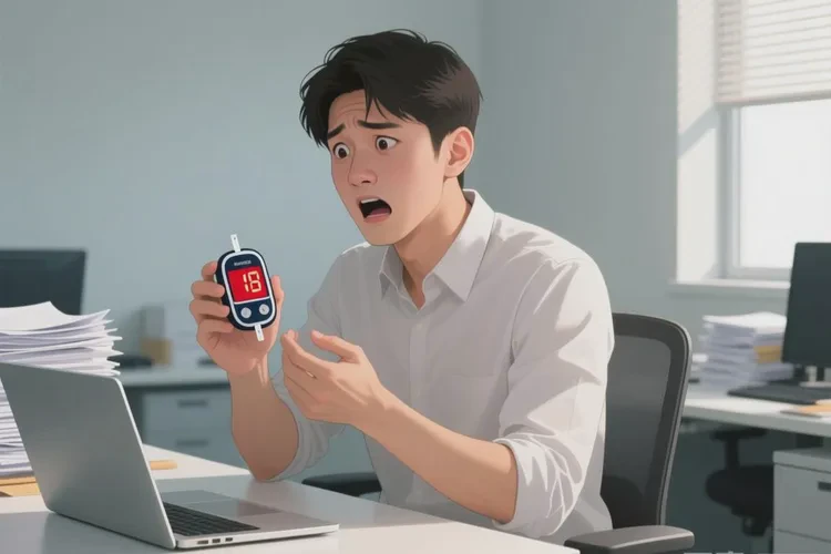 29岁中午血糖28.2是怎么回事(图1)