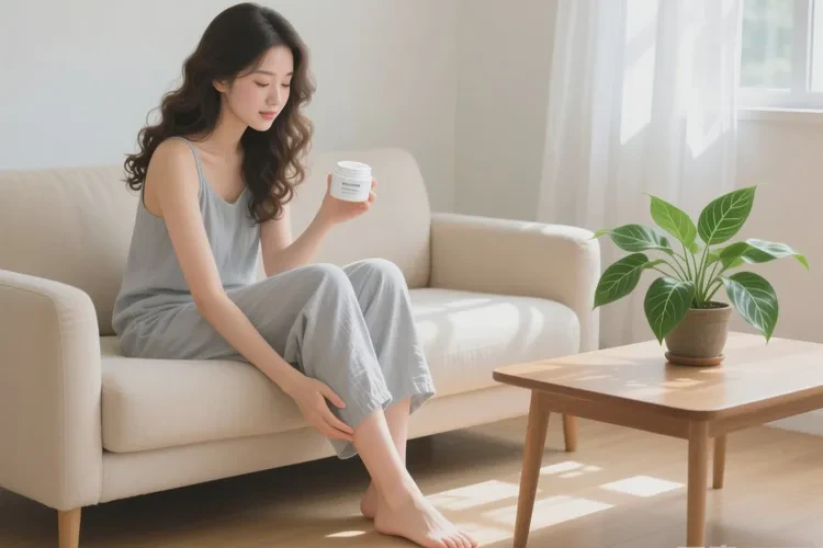 哺乳期妈妈小腿偶尔长湿疹可不可以治愈(图1)