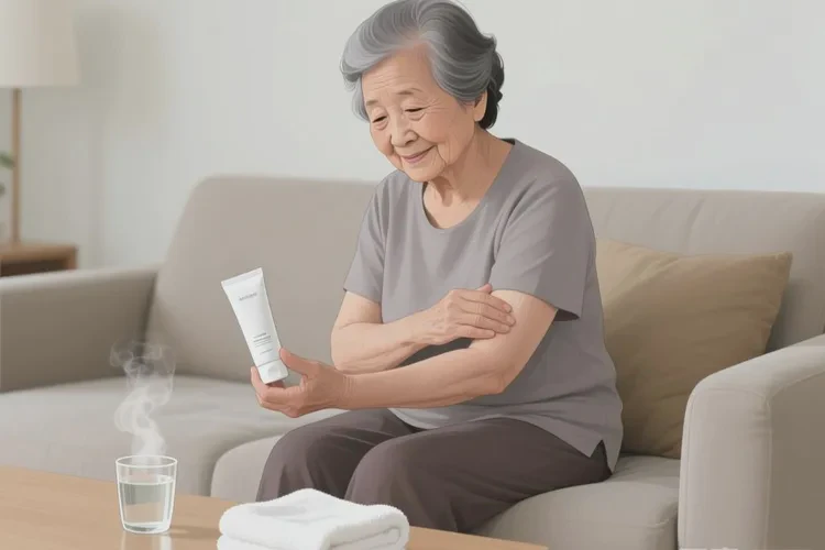 高龄老人手臂上经常长湿疹可不可以治愈(图1)