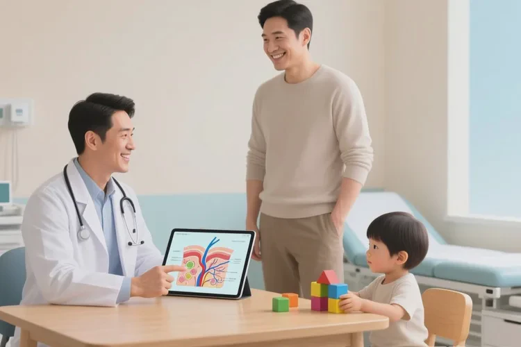 儿童脖子出现湿疹能不能治愈(图3)