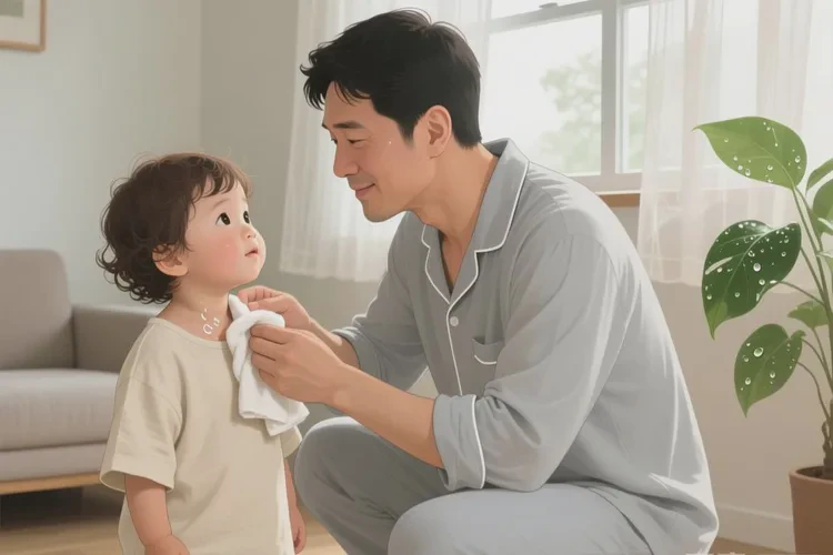 孩子脖子上长湿疹能不能治愈(图2)