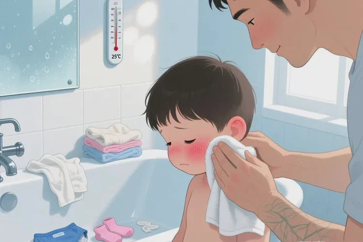 儿童面部起湿疹能不能治愈(图2)