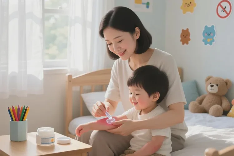 孩子身上偶尔起湿疹能不能治愈(图1)