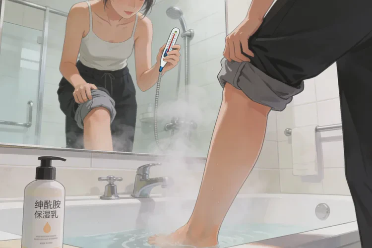 女人小腿偶尔起湿疹可不可以治愈(图2)