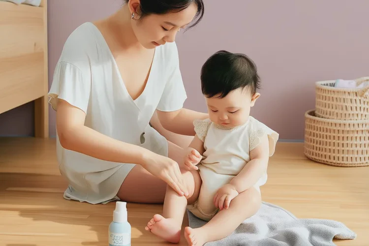 婴儿脚上长湿疹可以根治吗(图1)