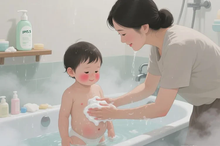 儿童肚子上偶尔长湿疹能不能治愈(图2)