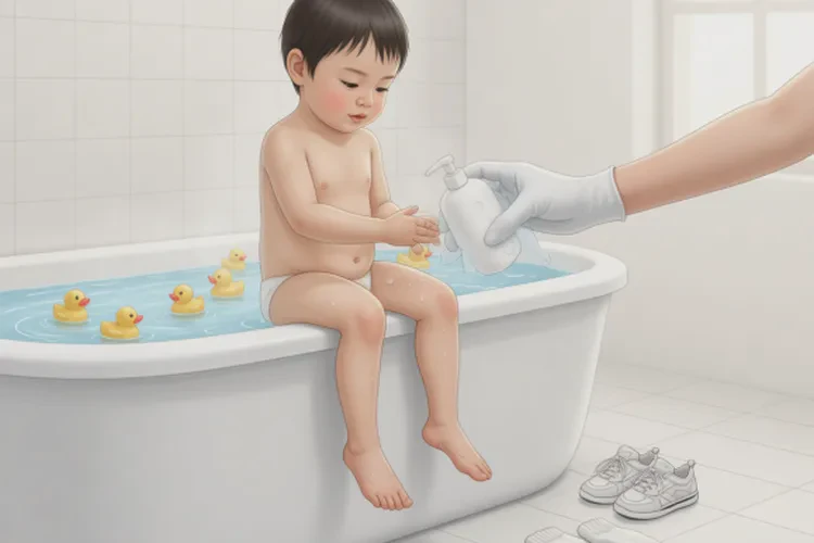 孩子脚上经常长湿疹能不能治愈(图3)