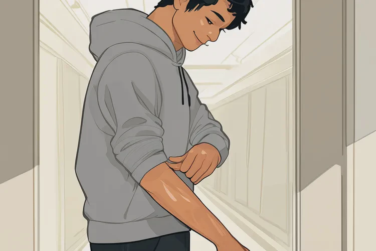 男生手臂出现湿疹可以根治吗(图3)