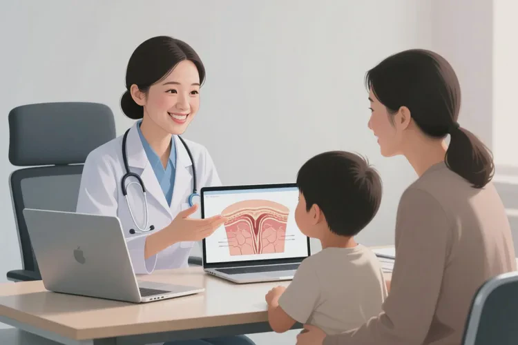 小学生身上容易起湿疹能靠自己自愈吗(图4)