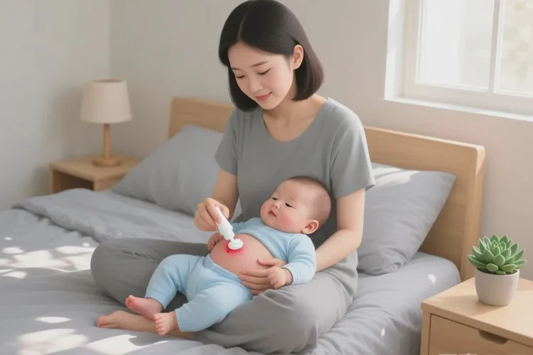 宝宝肚子出现湿疹可以根治吗(图1)