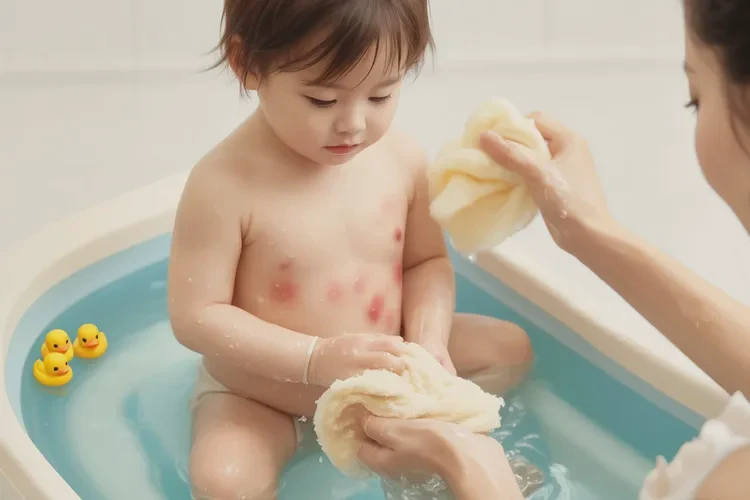 小儿肚子上出湿疹可以根治吗(图1)