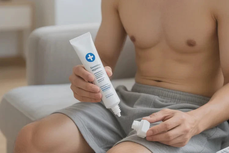 男人大腿有湿疹能根治吗(图1)