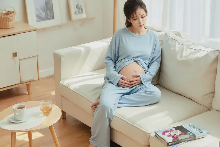 产妇肚子上偶尔起湿疹可以根治吗(图1)