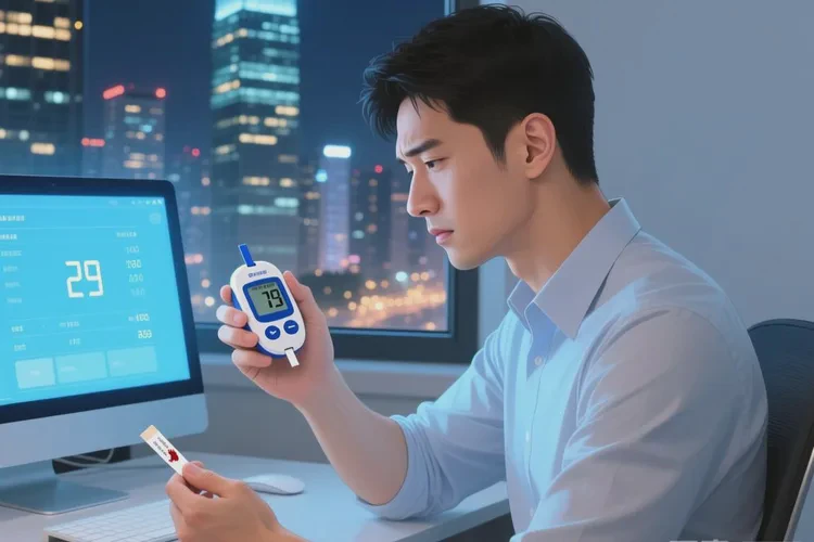 29岁中午血糖18.7是怎么回事(图1)