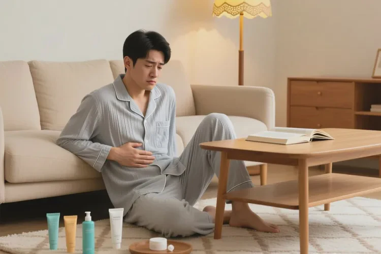 男人肚子上容易起湿疹可不可以治愈(图1)