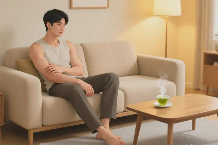 男人手臂上偶尔起湿疹可不可以治愈(图4)