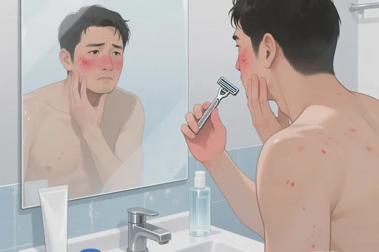 男人脸上有湿疹可不可以治愈(图1)