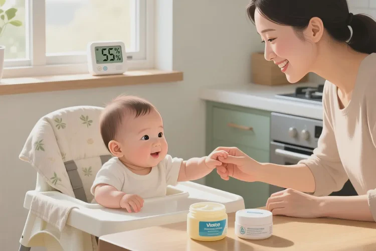 宝宝脸上经常起湿疹可以根治吗(图2)