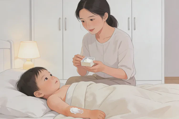 宝宝手臂上出现湿疹可以根治吗(图4)