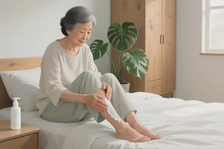 高龄老人小腿上有湿疹可不可以治愈(图1)