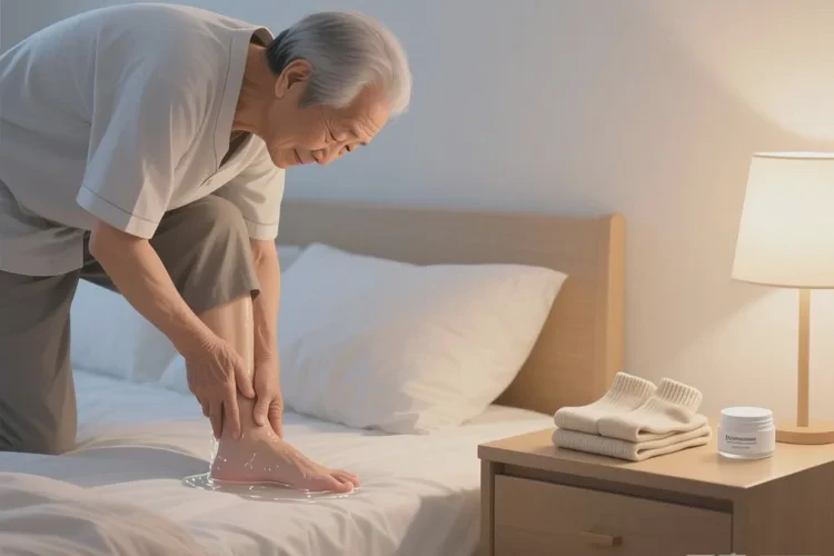 高龄老人脚上偶尔长湿疹可不可以治愈(图1)